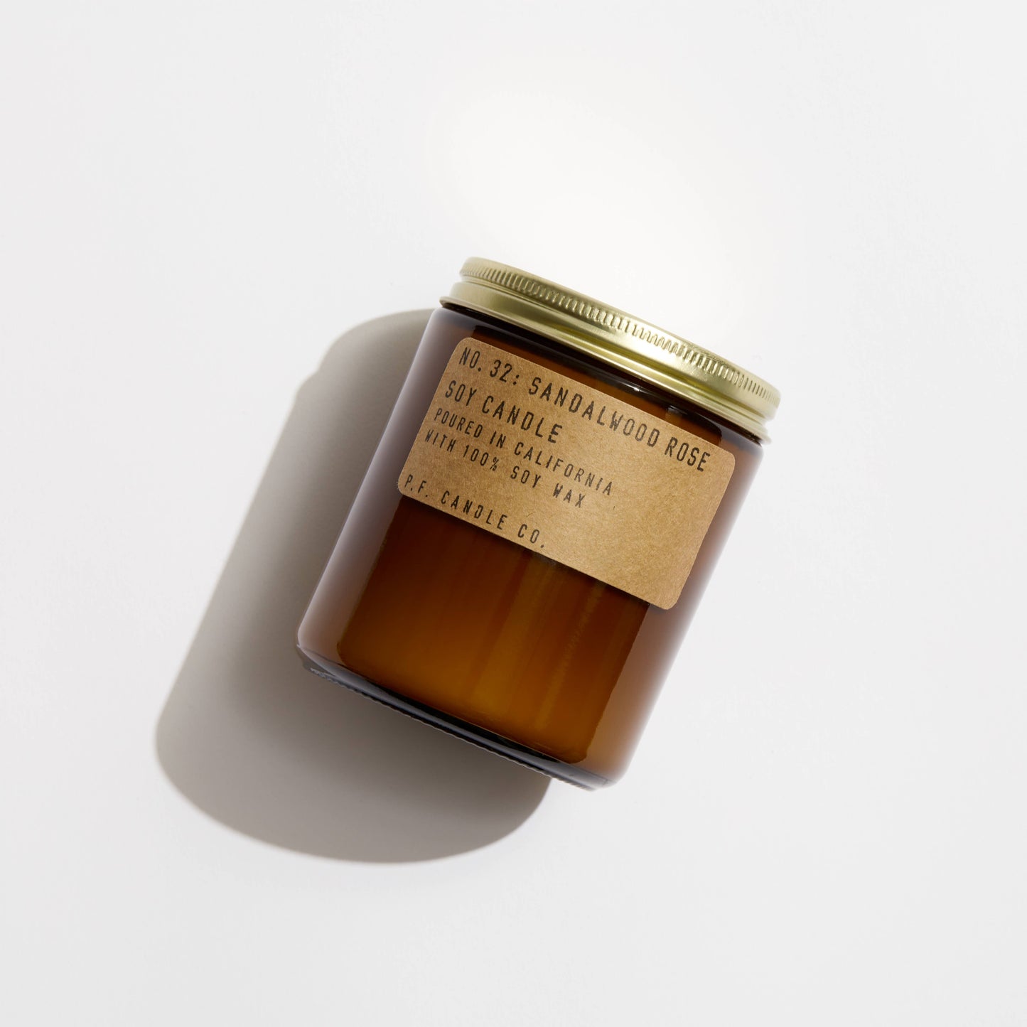 P.F. Candle Co. Sandalwood Rose - 7.2 oz Standard Soy Candle