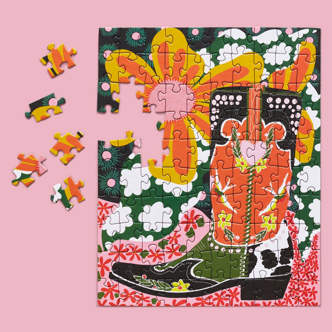 Fancy Boots | 100 Piece Puzzle Snax