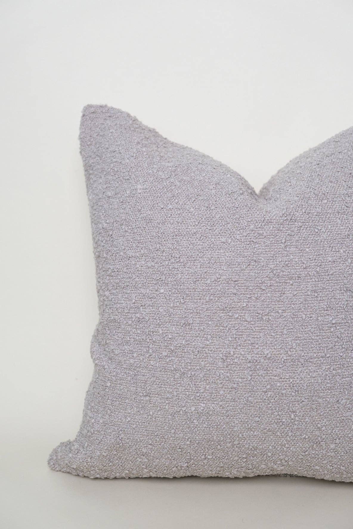 Boucle Pillow- Greige: 20 x 20