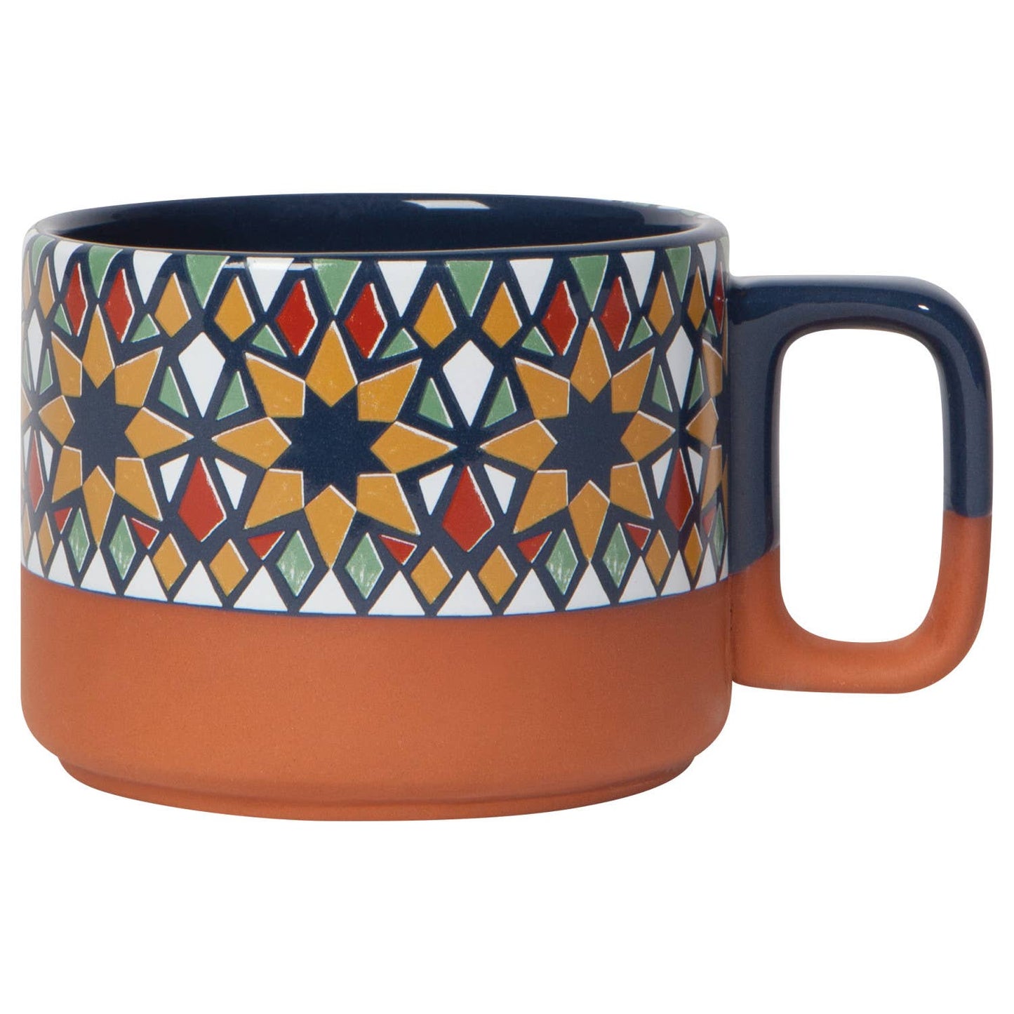 Kaleidoscope Terracotta Mug