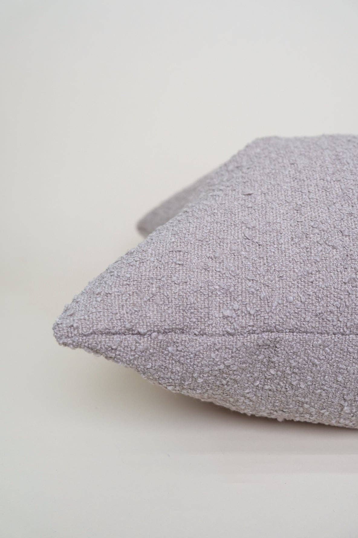 Boucle Pillow- Greige: 20 x 20