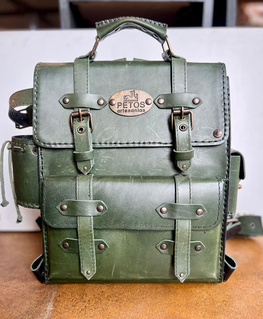 Artisanal Leather Backpack