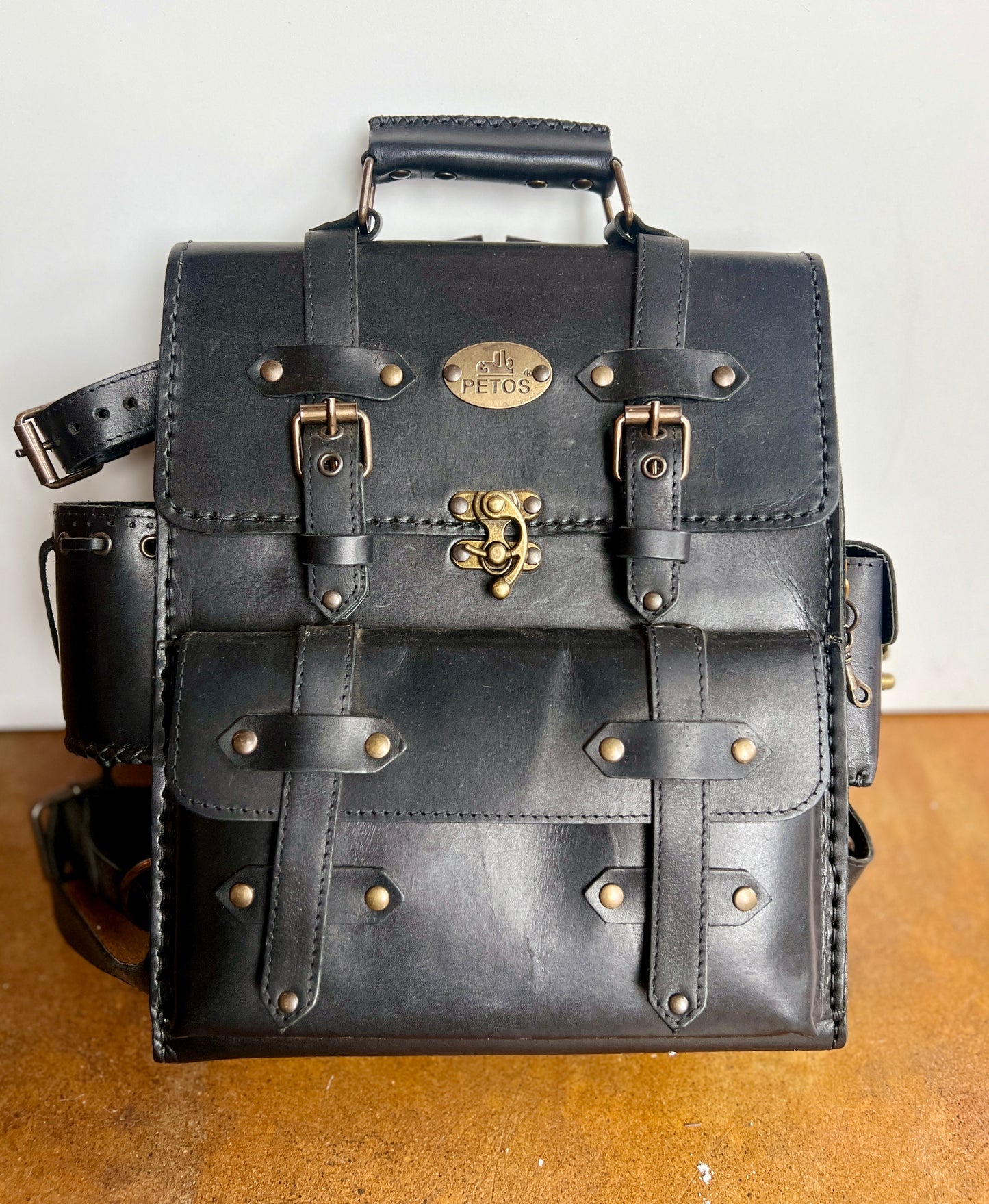 Artisanal Leather Backpack