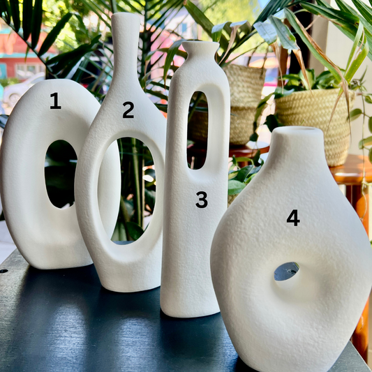 Ceramic Scandinavian Style Vases