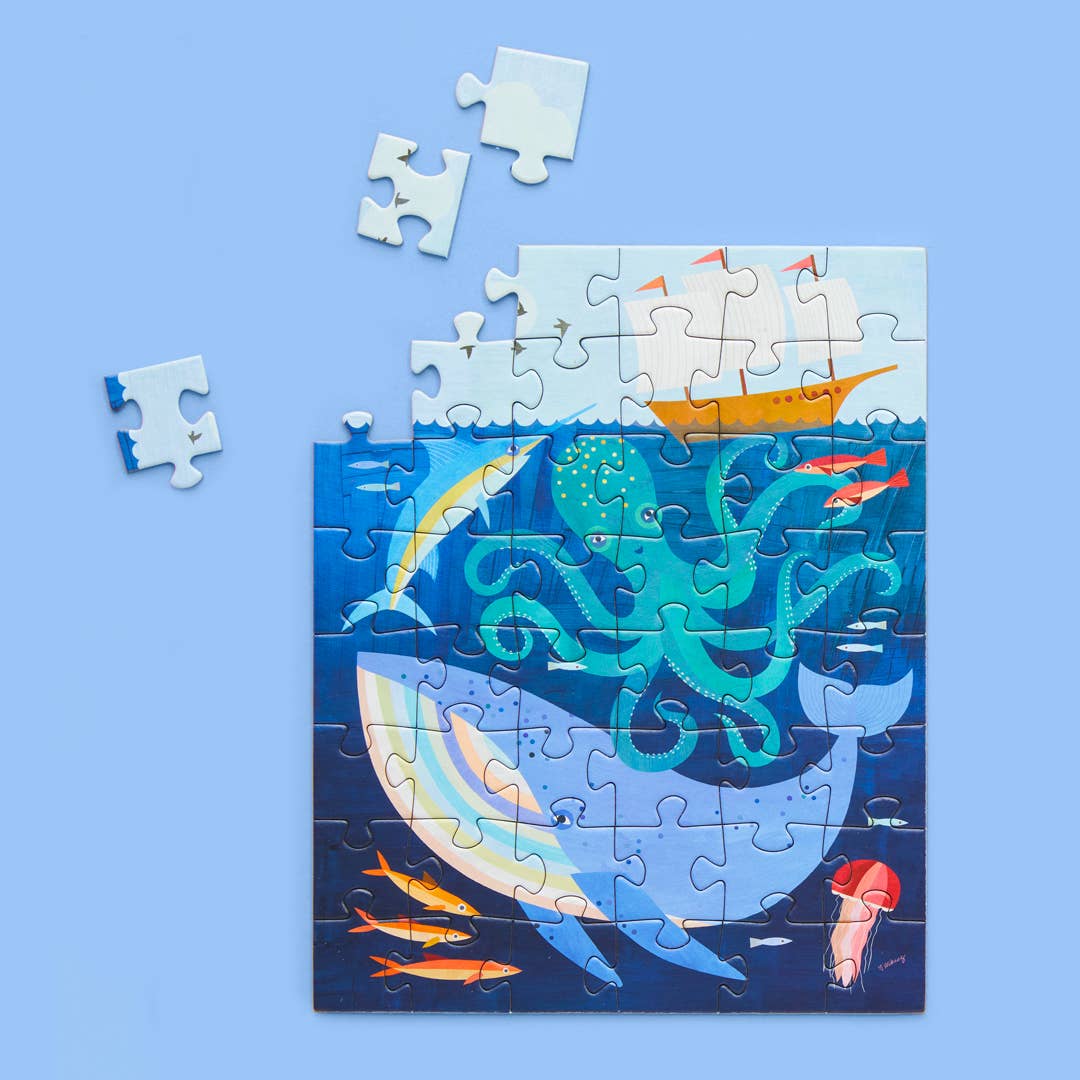 Deep Sea Adventure | 48 Piece Kids Puzzle Snax