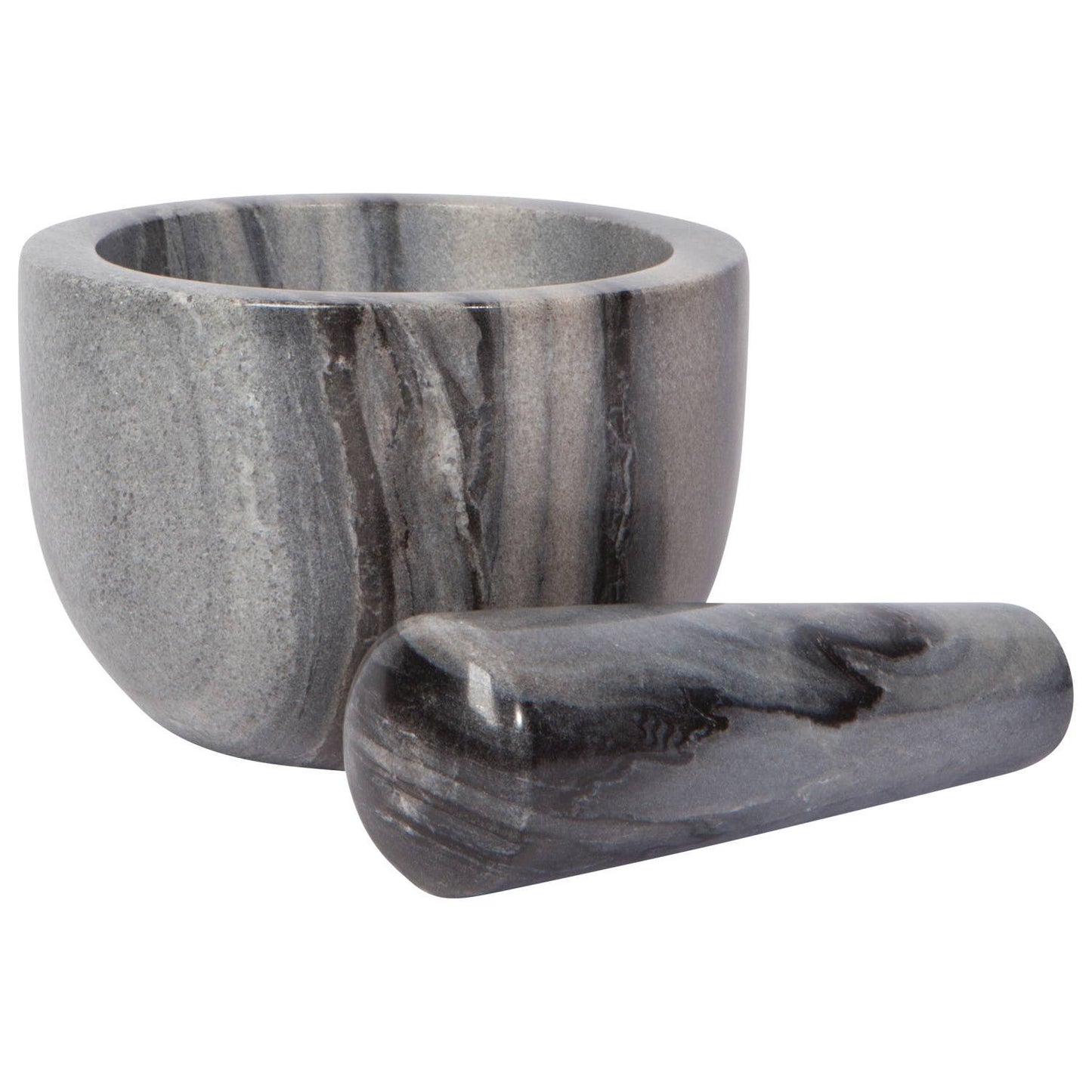 Marble Mortar and Pestle- Slate