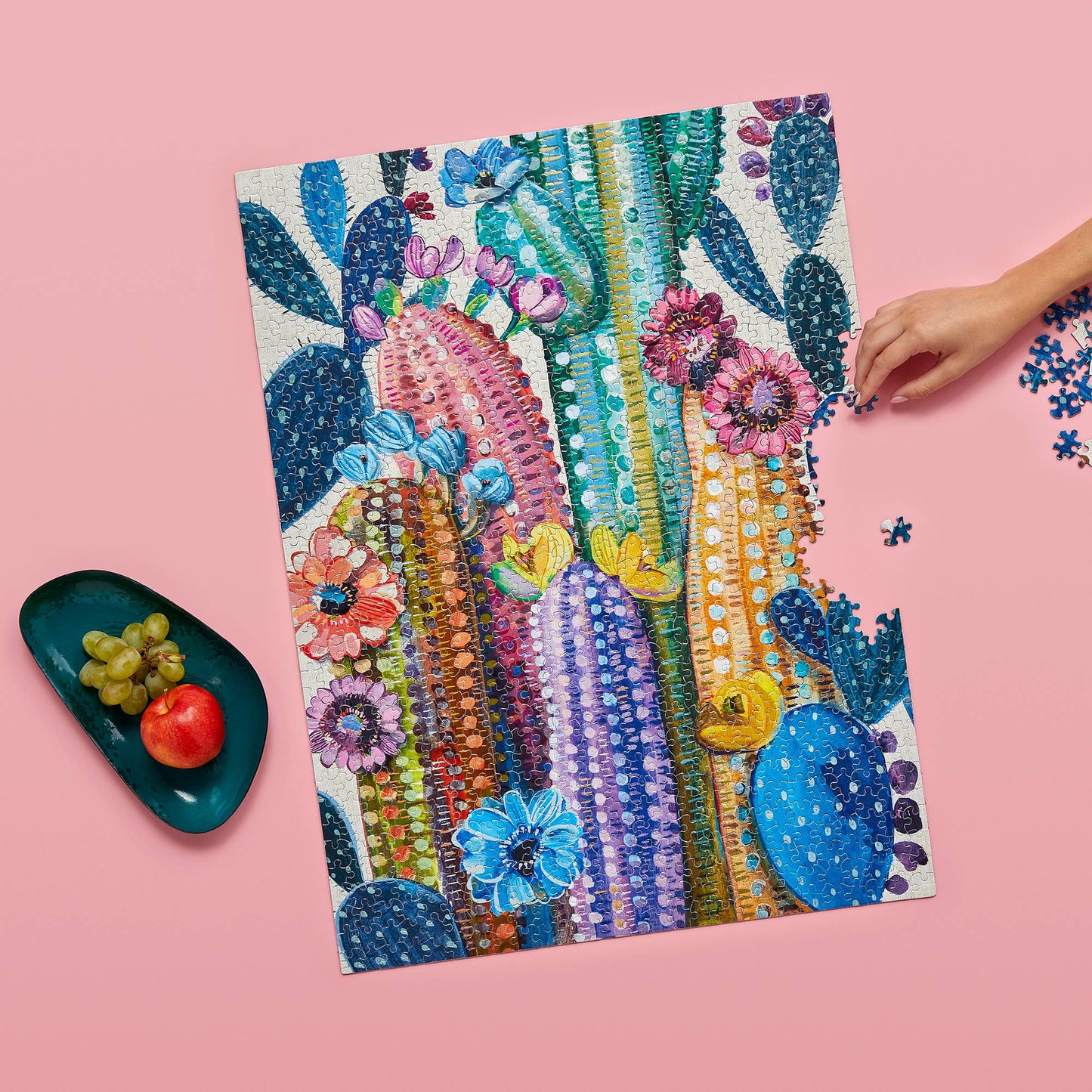 Desert Bloom Cactus Flower | 1000 Piece Puzzle