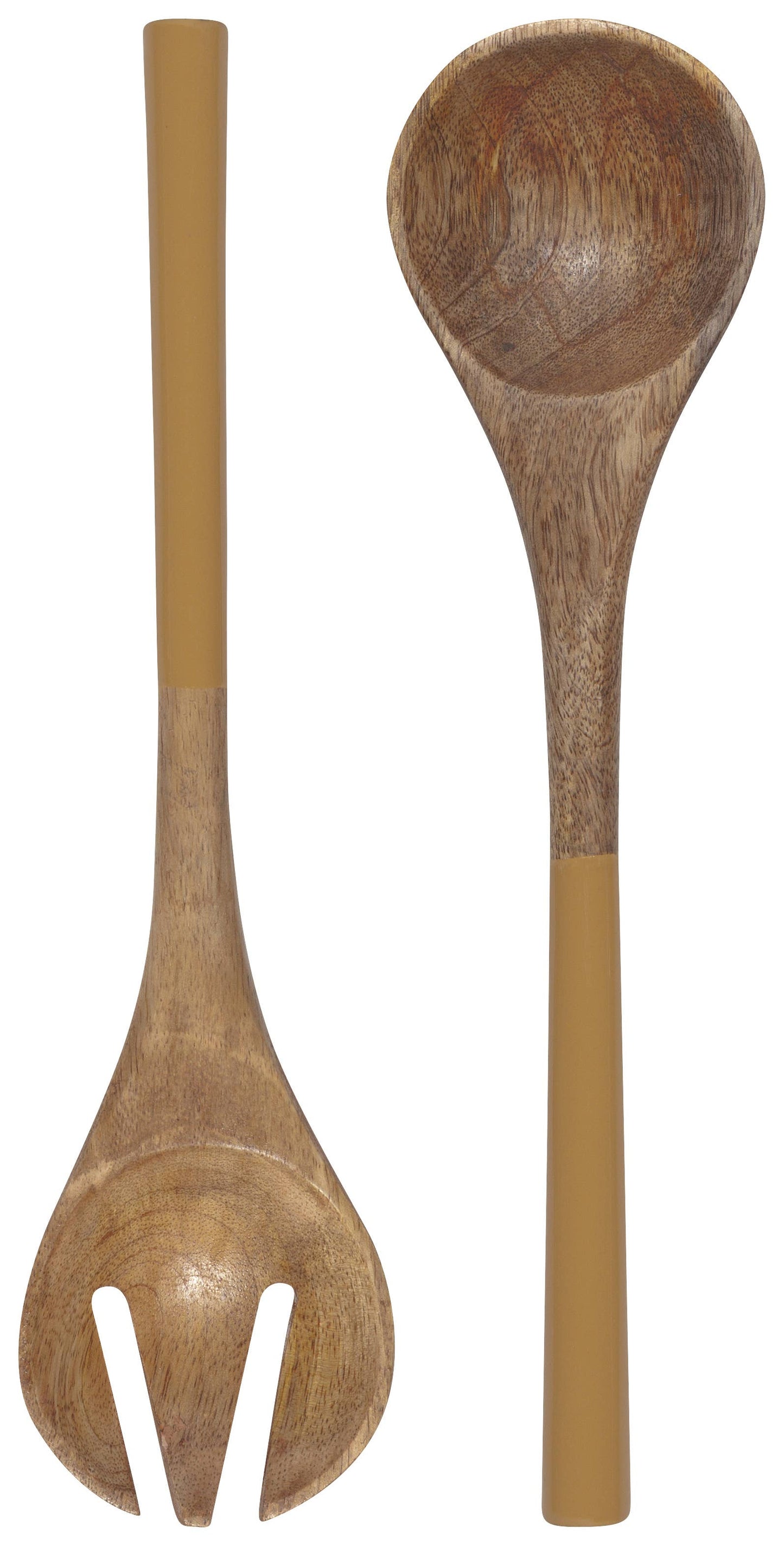 Mango Wood Salad Servers-Set of 2